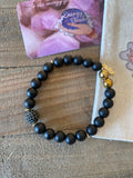 Black Onyx Energy Beaded Bracelet